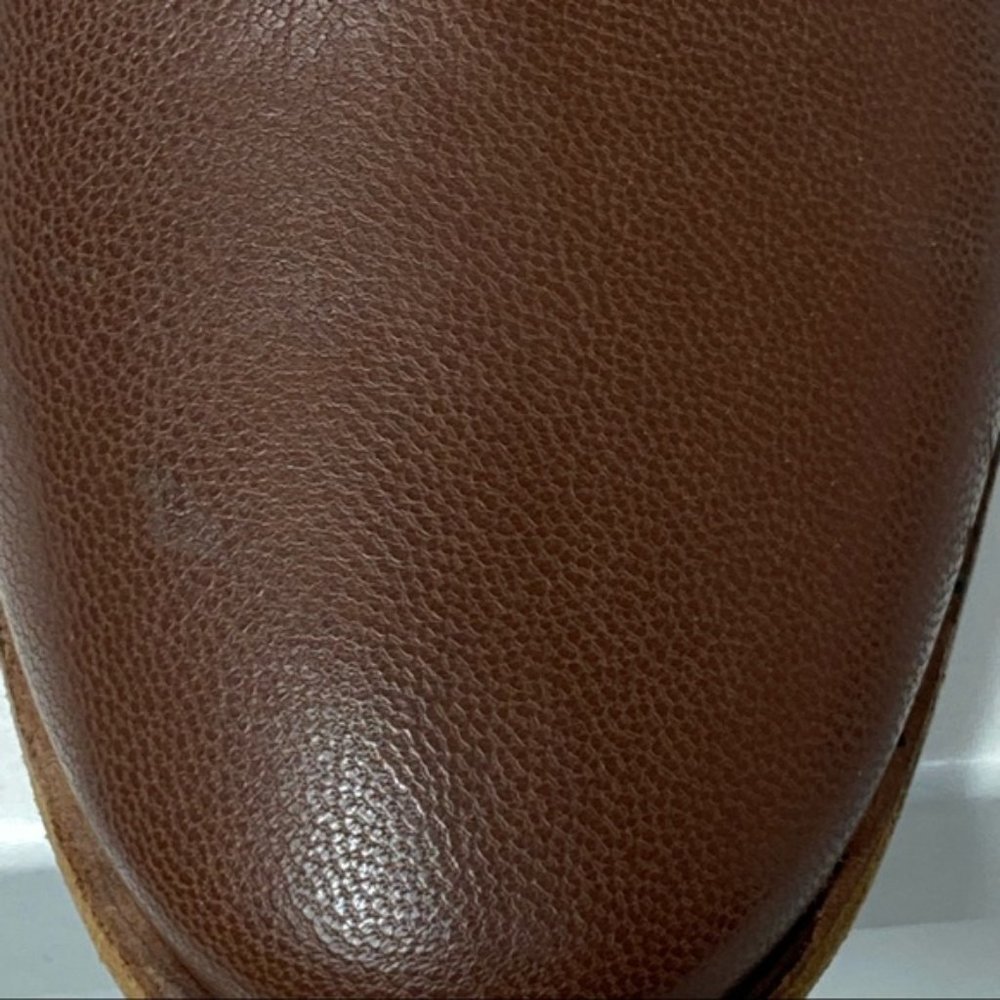 See By Chloe Masha Leather Cuff Ankle Boots Light Brown Size 6.5 NIB NWT - Picture 8 of 12